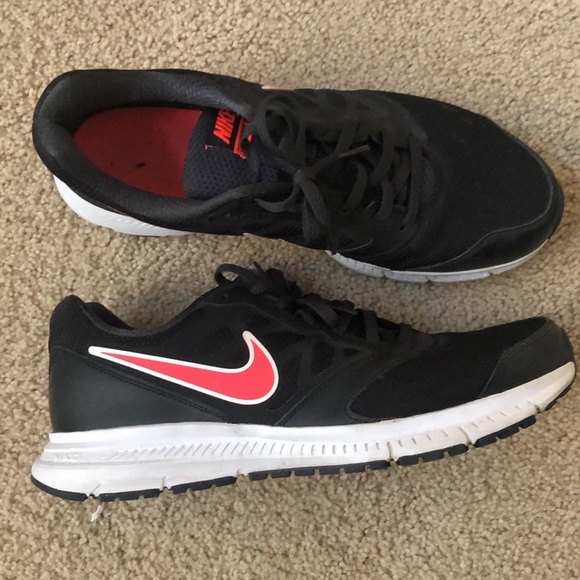 NIKE | Women’s Sneakers Black White Gray Pink | Size 10.5 - Picture 2 of 4